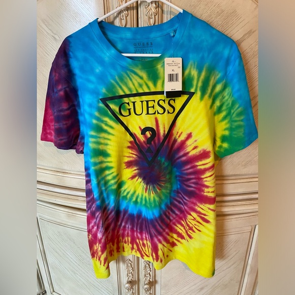 NWT Guess tie dye t shirt - Picture 1 of 3